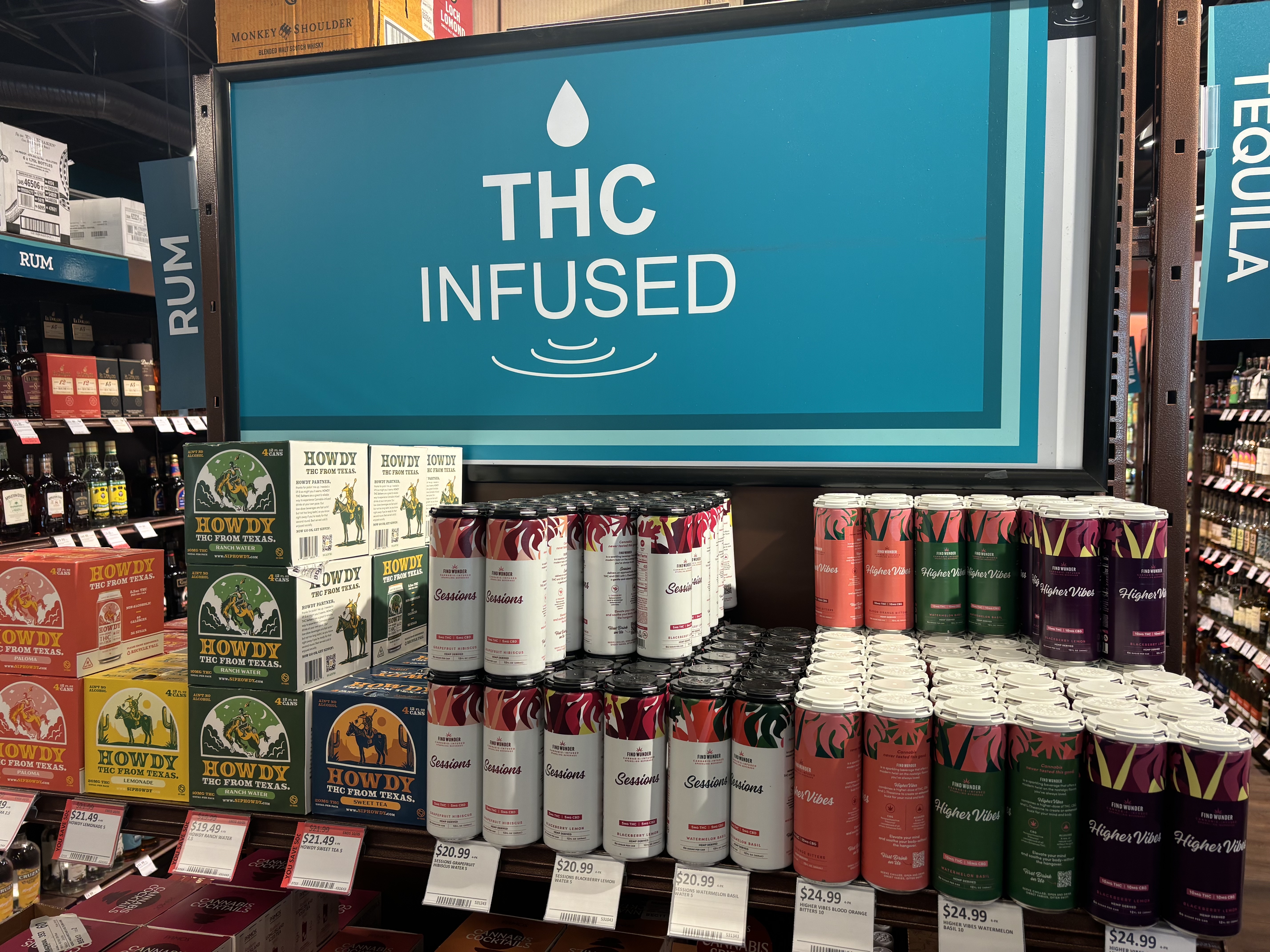 THC infused alcohol